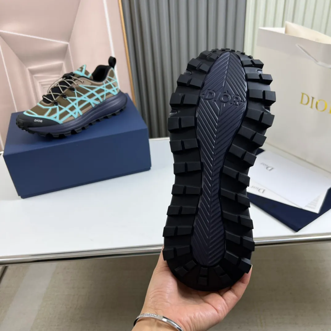 Men's men's shoes 💰640💰 Dior. The latest hot sale 🔥Official website 1:1 replica ⬆️Imported mesh technology, comfortable mesh lining 38-45 (45 customized, non-returnable)